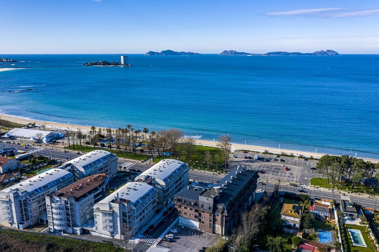 Samil Apartment, Primera Linea De Playa Con Wifi Y Garaje Vigo Dış mekan fotoğraf