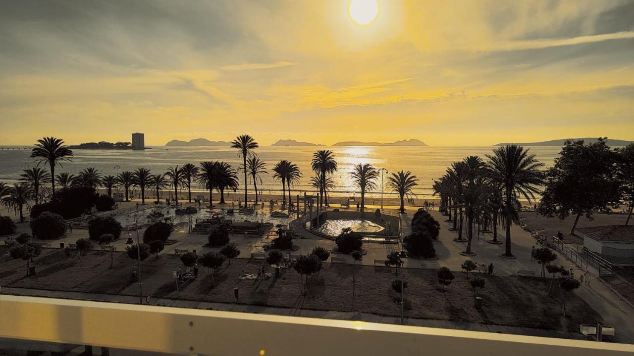 Samil Apartment, Primera Linea De Playa Con Wifi Y Garaje Vigo Dış mekan fotoğraf